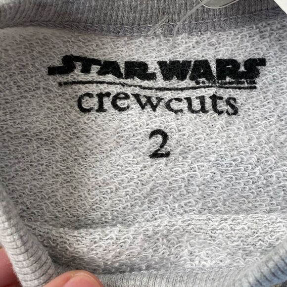 J. Crew Star Wars Crew Cuts X-Wing Sweatshirt NWT 2 - Picture 4 of 5